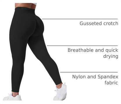 Seamless Leggings for Women High Waist Yoga Pants Scrunch